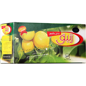چای کیسه ای با ترکیب لیمویی 25 عددی صادراتی